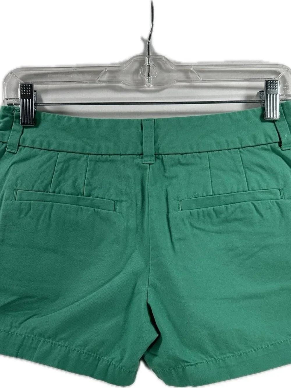 Ann Taylor Loft Short Shorts Green Women's Size 00 4